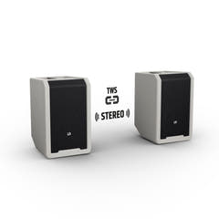 LD Systems ANNY® 8 HHD B6 G - Enceinte PA Bluetooth® portable sur batterie avec mixer et 1x micro main sans fil, gris urbain