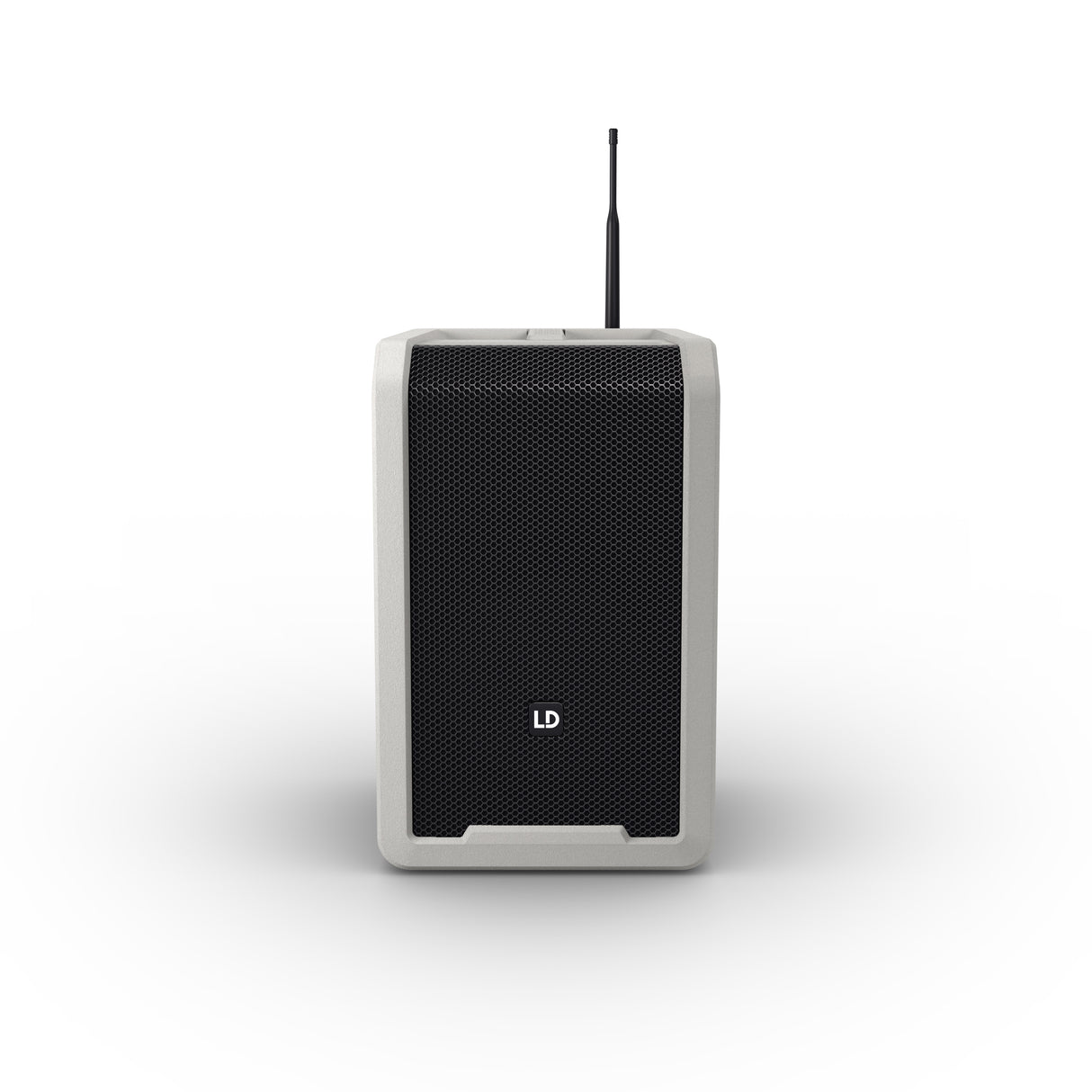 LD Systems ANNY® 8 HHD B6 G - Enceinte PA Bluetooth® portable sur batterie avec mixer et 1x micro main sans fil, gris urbain