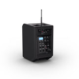 LD Systems ANNY® 8 HHD B6 - Enceinte PA Bluetooth® portable sur batterie avec mixer et 1 x micro main sans fil, noir de scène Black
