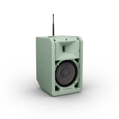 LD Systems ANNY® 8 HHD B8 GN - Enceinte PA Bluetooth® portable sur batterie avec mixer et 1x micro main sans fil, vert aventure