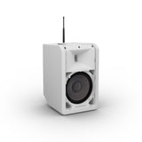 LD Systems ANNY® 8 HHD B8 W - Enceinte PA Bluetooth® portable sur batterie avec mixer et 1x micro main sans fil, blanc pur