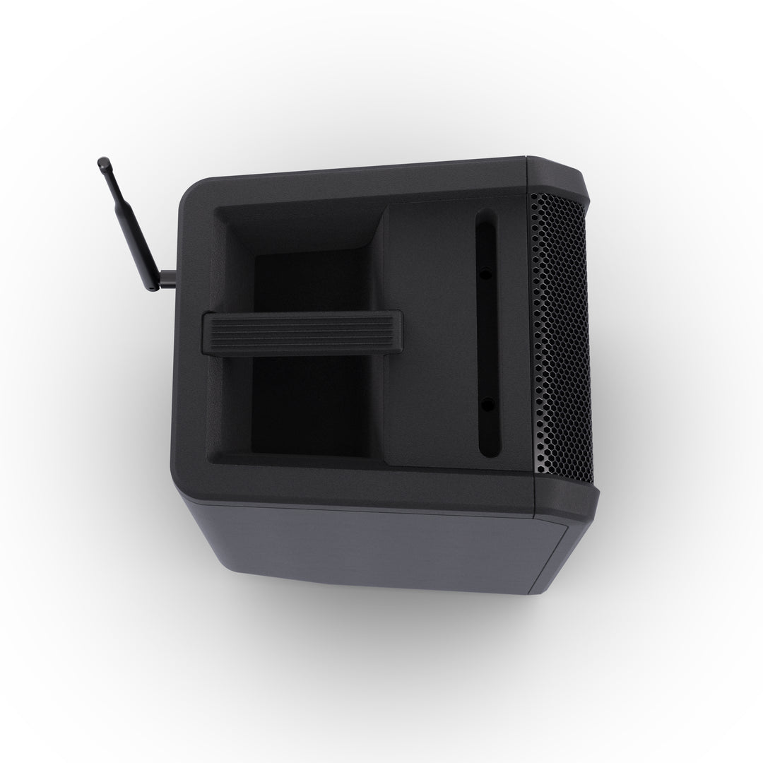LD Systems ANNY® 8 HHD B8 - Enceinte PA Bluetooth® portable sur batterie avec mixer et 1 x micro main sans fil, noir de scène Black