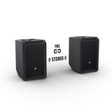 LD Systems ANNY® 8 HHD B8 - Enceinte PA Bluetooth® portable sur batterie avec mixer et 1 x micro main sans fil, noir de scène Black