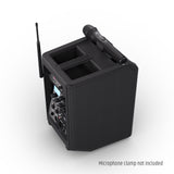 LD Systems ANNY® 8 HHD B8 - Enceinte PA Bluetooth® portable sur batterie avec mixer et 1 x micro main sans fil, noir de scène Black