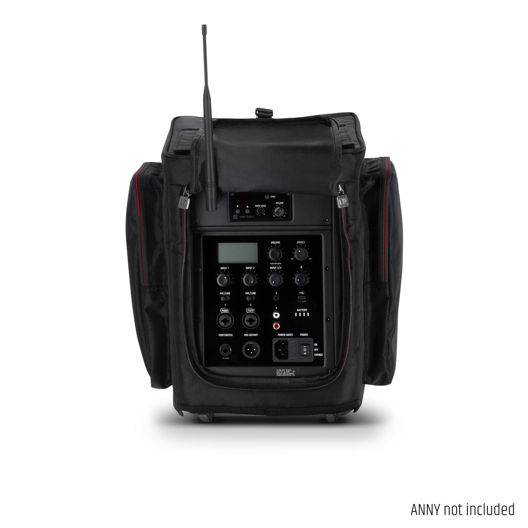 LD Systems ANNY® 8 WPC - housse de protection contre les intempéries pour une utilisation portable de l'ANNY® 8