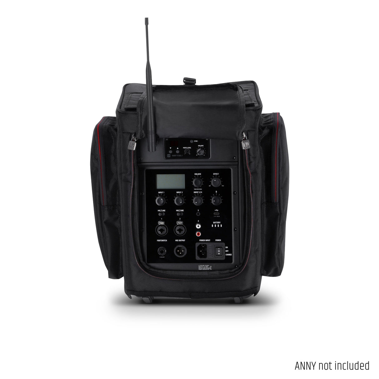 LD Systems ANNY® 8 WPC - housse de protection contre les intempéries pour une utilisation portable de l'ANNY® 8