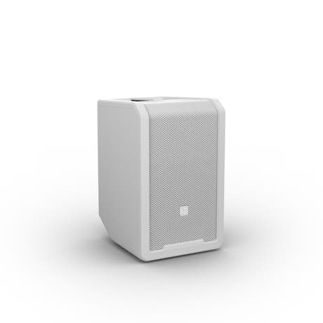 LD Systems ANNY® 8 W - enceinte PA Bluetooth® portable alimentée par batterie avec mixer, blanc pur