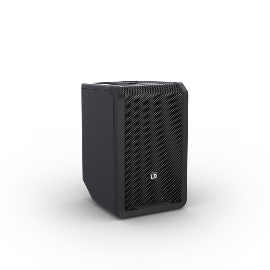 LD Systems ANNY® 8 - Enceinte PA Bluetooth® portable sur batterie avec mixer, Stage Black