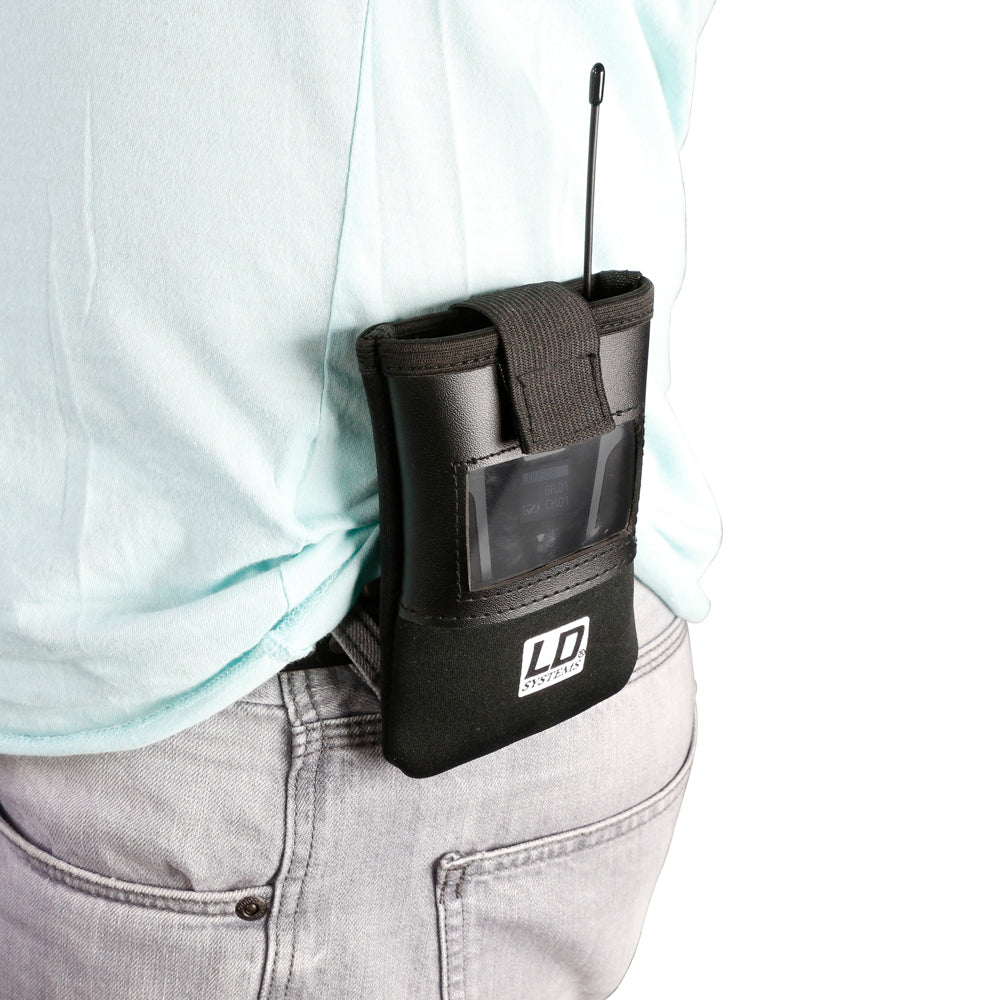 LD Systems BP POCKET 2 - sac pour émetteur bodypack avec fenêtre transparente