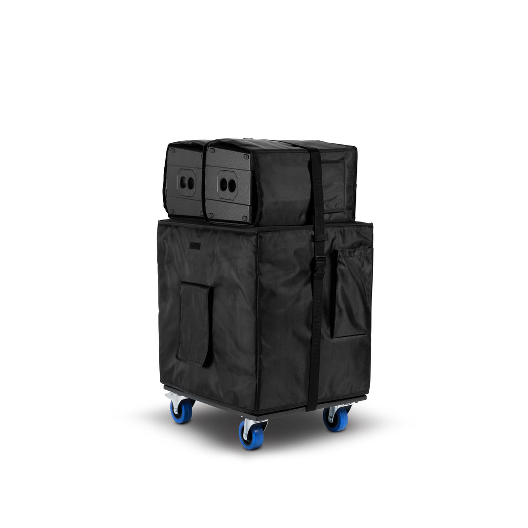 LD Systems DAVE 12 G4X BAG SET - Kit de transport avec plateau à roulettes et housse de protection pour DAVE 12 G4X