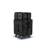 LD Systems DAVE 12 G4X BAG SET - Kit de transport avec plateau à roulettes et housse de protection pour DAVE 12 G4X