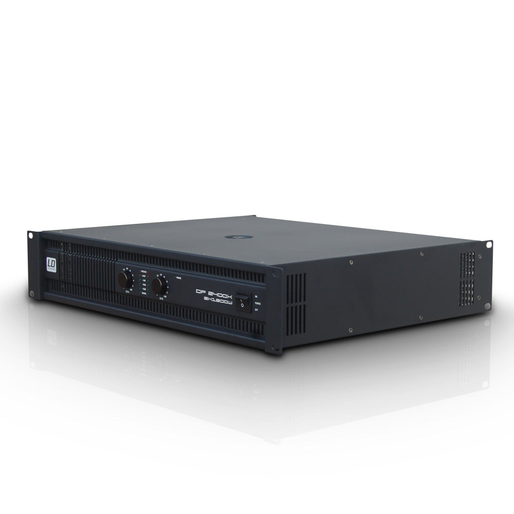 LD Systems DEEP2 2400 X - Amplificateur (2x600W, 8 Ohm)