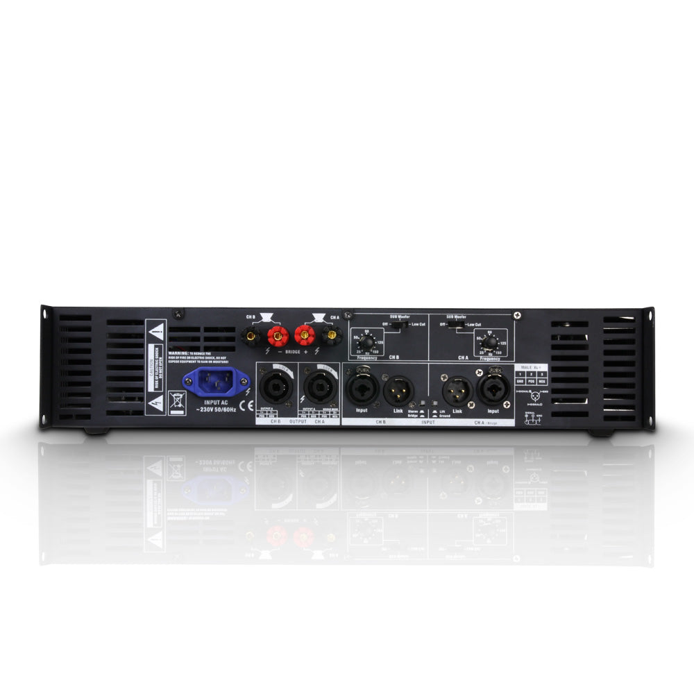 LD Systems DEEP2 2400 X - Amplificateur (2x600W, 8 Ohm)