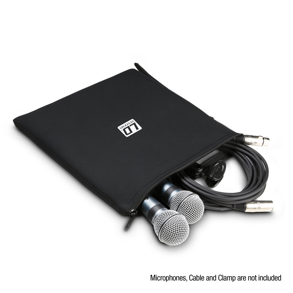 LD Systems MIC BAG XL - sac micro universel, 300 x 300 mm