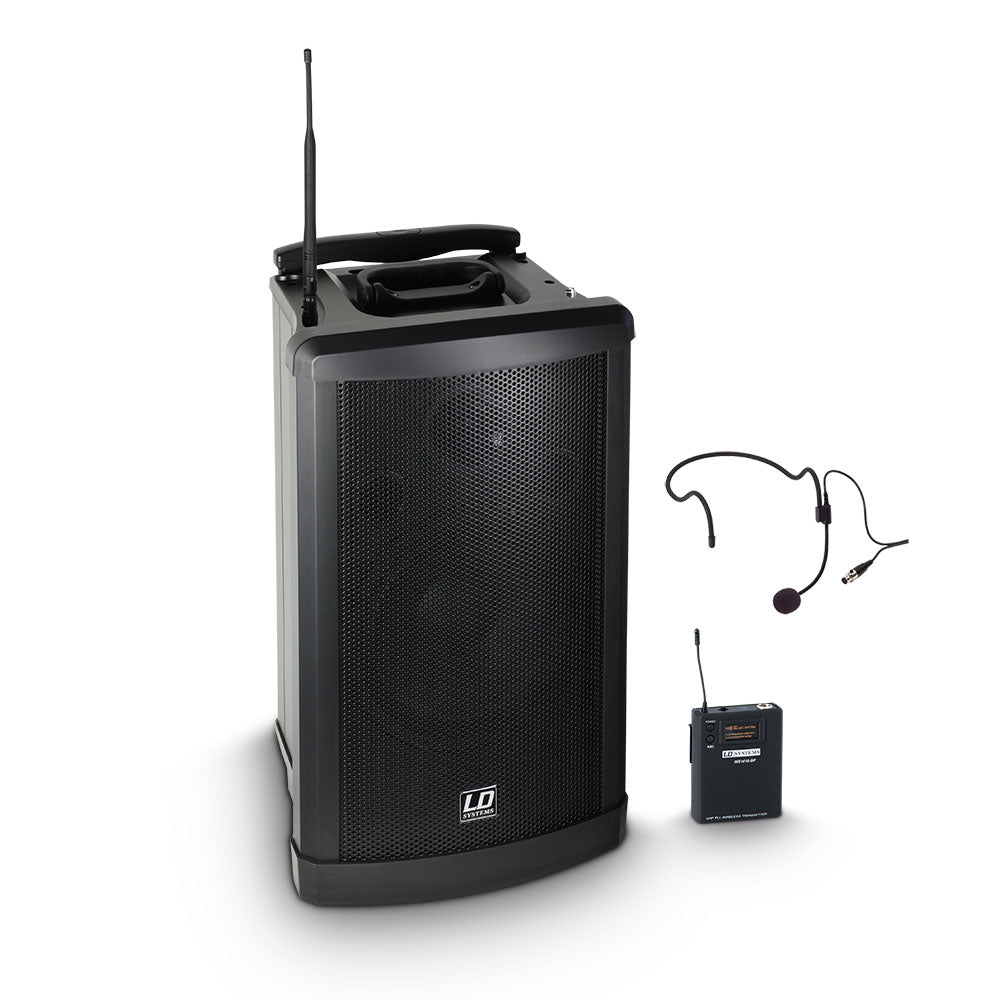 LD Systems Roadman 102 HS B6 - Enceinte PA portable avec micro-casque