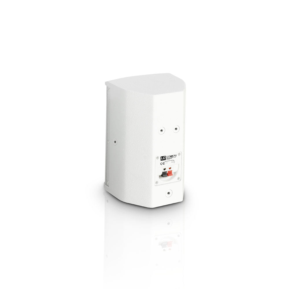 LD Systems SAT 42 G2 Ensemble de haut-parleurs RMS (Blanc, 60W, 8 Ohm)