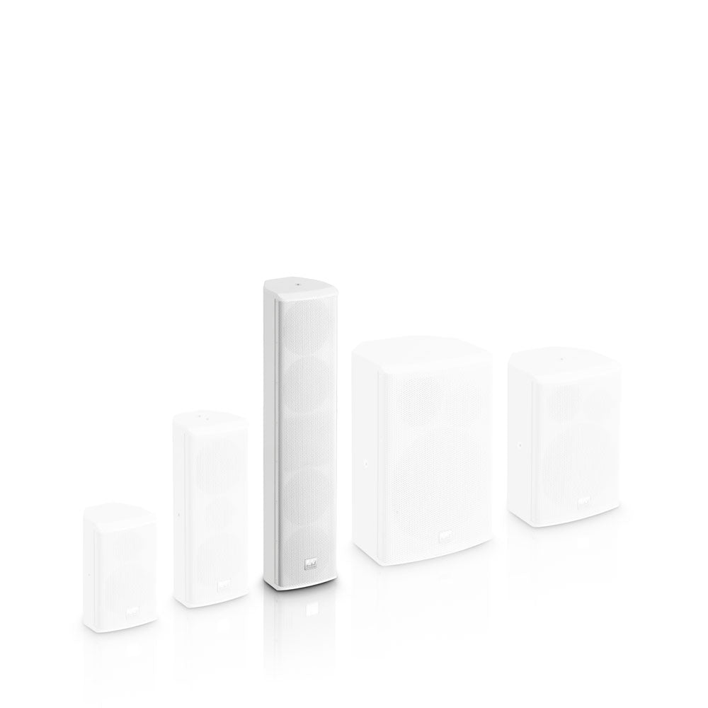 LD Systems SAT 442 G2 W - enceinte d'installation passive 4 x 4", blanc