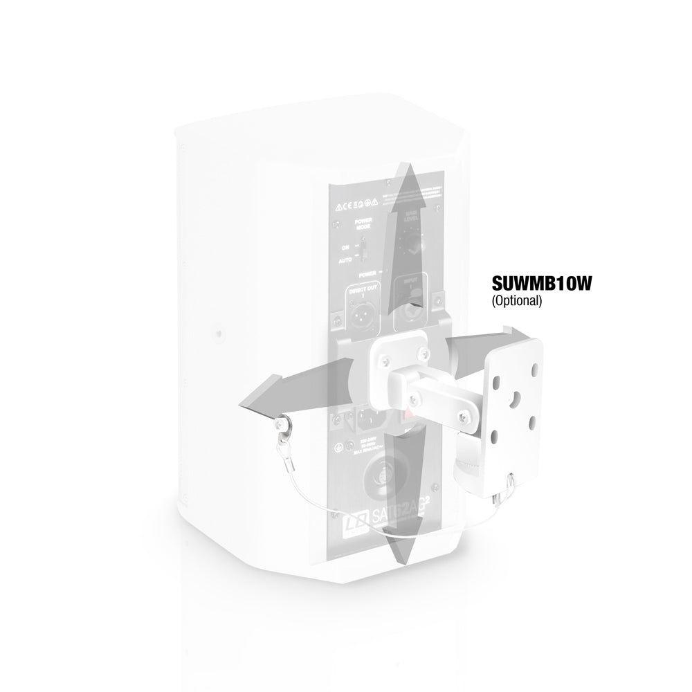 LD Systems SAT 62 A G2 Haut-parleur Actif Blanc