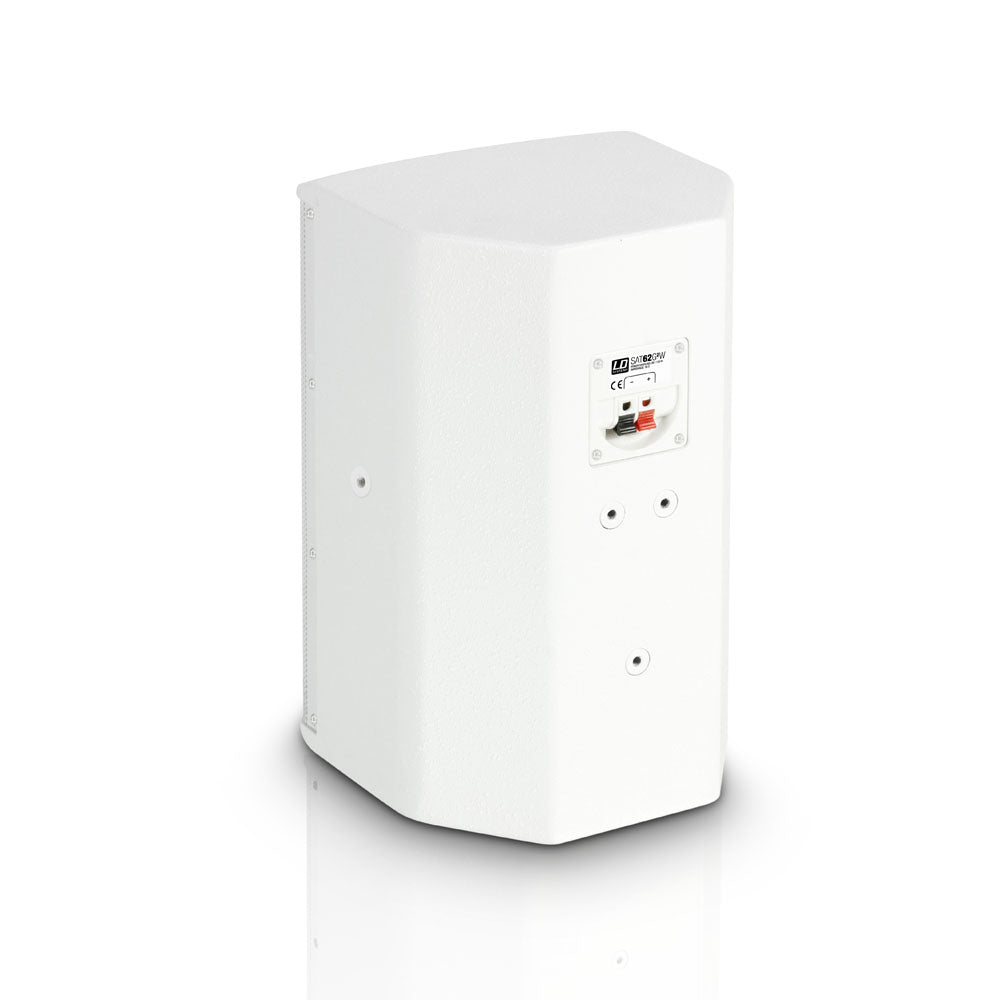 LD Systems SAT 62 G2 Ensemble de haut-parleurs RMS (Blanc, 80W, 8 Ohm)
