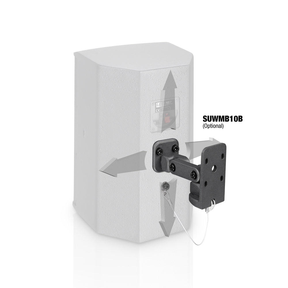 LD Systems SAT 62 G2 Ensemble de haut-parleurs RMS (80W, 8 Ohm)