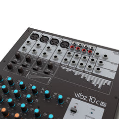 LD Systems VIBZ 10 C – Console de mixage 10 canaux avec compresseur