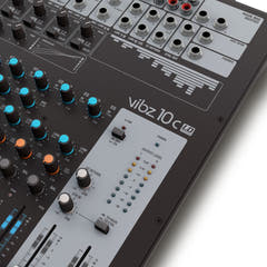 LD Systems VIBZ 10 C – Console de mixage 10 canaux avec compresseur