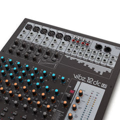 LD Systems VIBZ 12 DC - Console de mixage 12 canaux avec DFX et compresseur