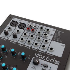 LD Systems VIBZ 6 D - Console de mixage 6 canaux avec DFX