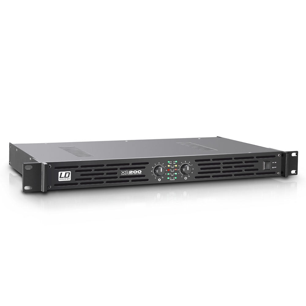 LD Systems XS 200 - Amplificateur de Puissance (2x50W, 8 Ohm)