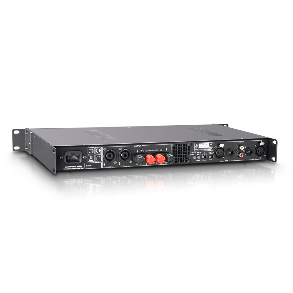 LD Systems XS 200 - Amplificateur de Puissance (2x50W, 8 Ohm)
