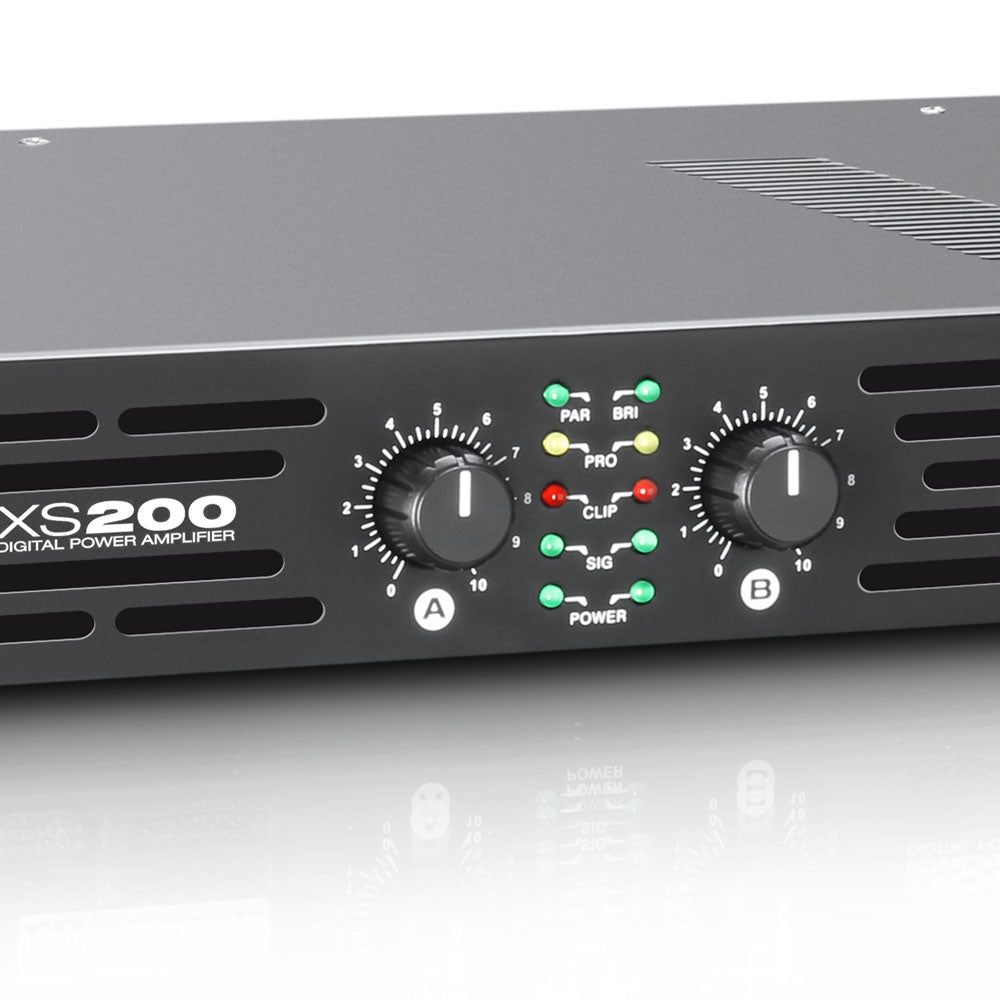 LD Systems XS 200 - Amplificateur de Puissance (2x50W, 8 Ohm)
