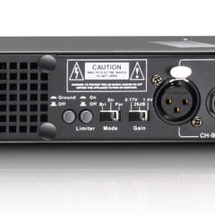 LD Systems XS 200 - Amplificateur de Puissance (2x50W, 8 Ohm)