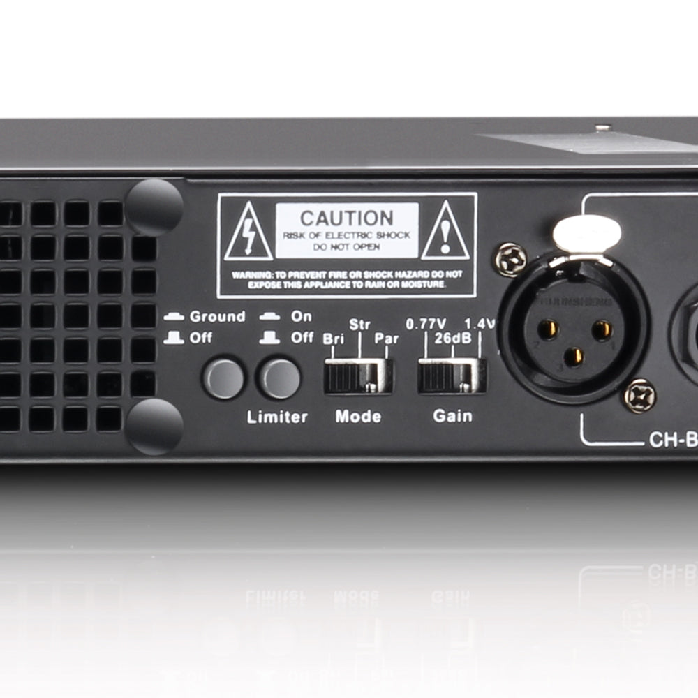 LD Systems XS 200 - Amplificateur de Puissance (2x50W, 8 Ohm)