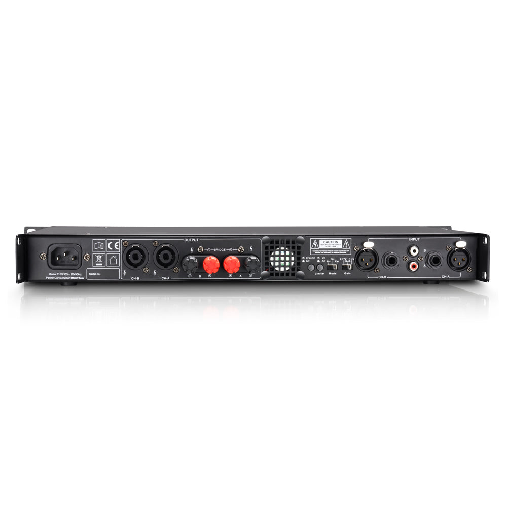 LD Systems XS 700 - Amplificateur de Puissance (2x200W, 8 Ohm)
