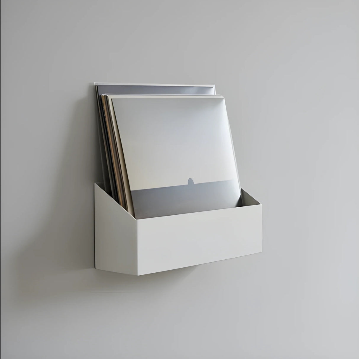 Studio 57 Vinyl Wall Shelf Small (white)