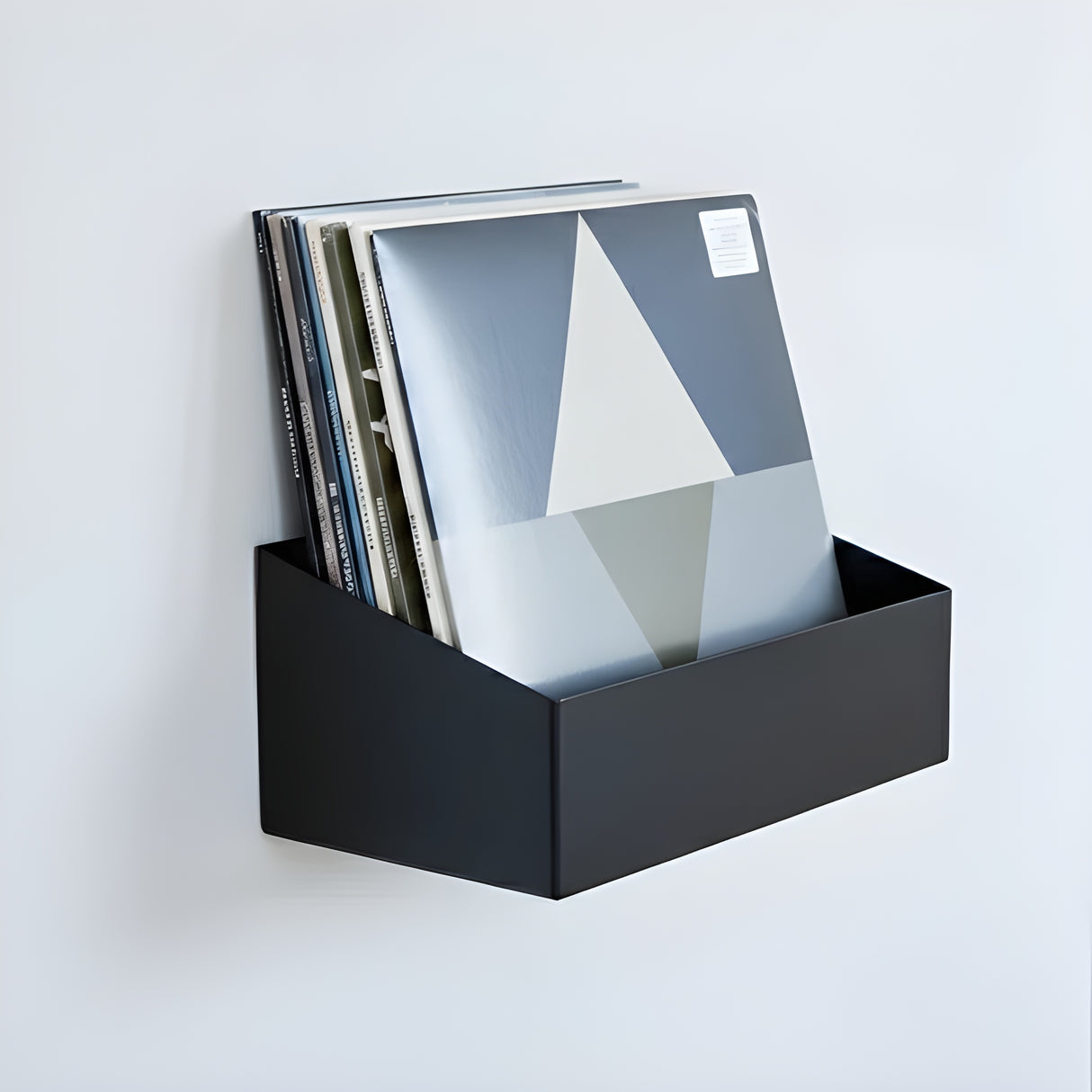 Studio 57 Vinyl Wall Shelf Large (black)