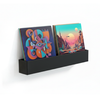 Studio 57 Présentoir mural double pour vinyles (noir)