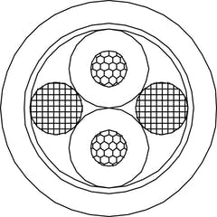ProCab câble d’enceinte BC rond 2 x 0,75 mm² 500 mètres