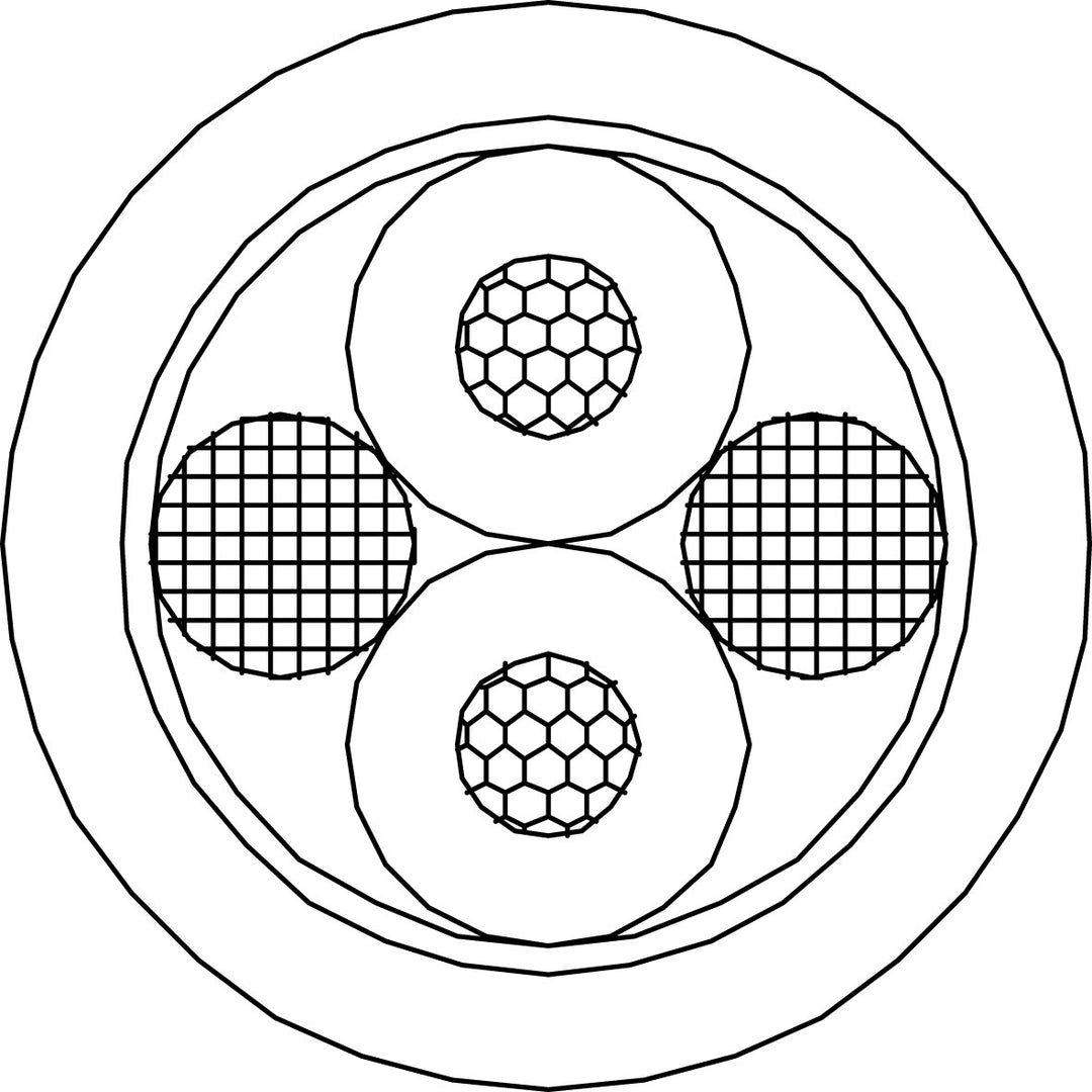 ProCab câble d’enceinte BC rond 2 x 0,75 mm² 500 mètres