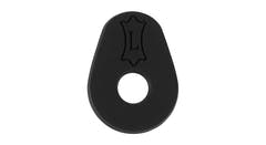 Levys RINGBLOCK strap locks en caoutchouc, noirs