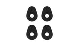 Levys RINGBLOCK strap locks en caoutchouc, noirs