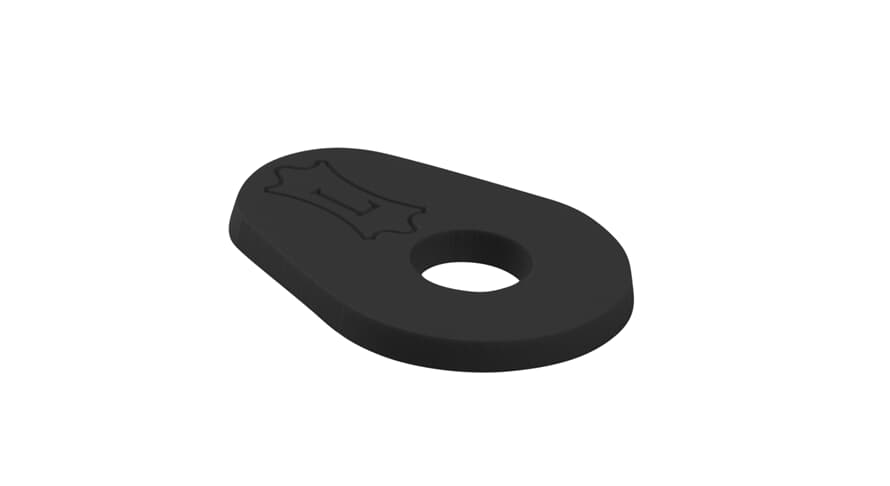 Levys RINGBLOCK strap locks en caoutchouc, noirs