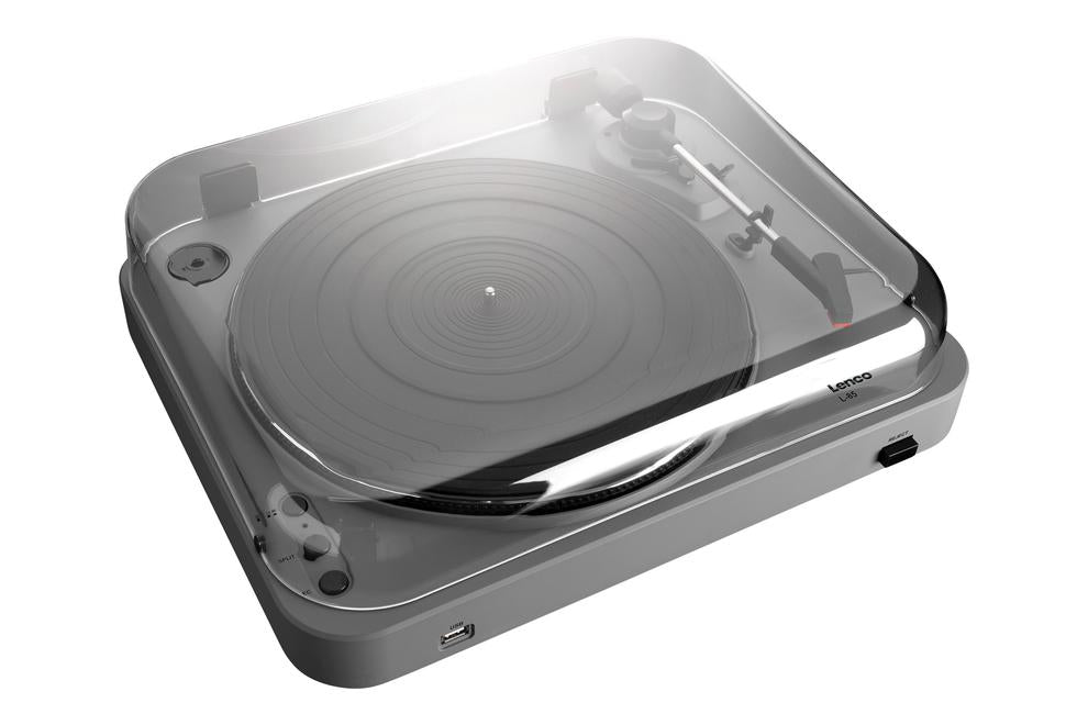 Lenco L-85 Platine Vinyle (Gris)