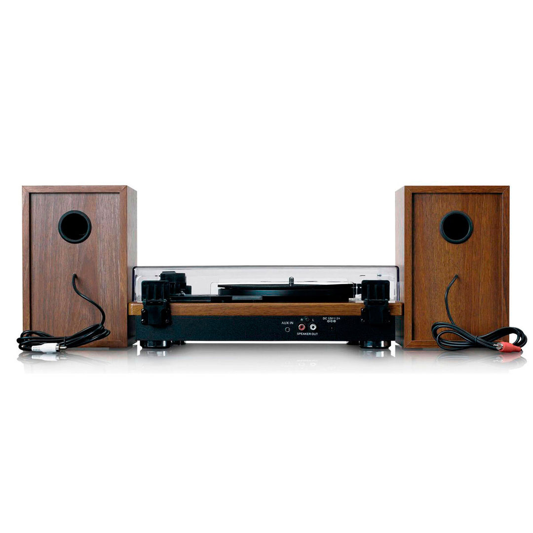 Lenco LS-100 Platine Vinyle avec Haut-parleurs (Teck)