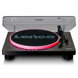 Lenco LS-50 LED Turntable Bundle (Black)