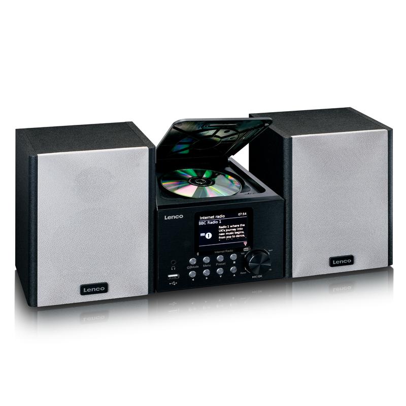 Lenco MC-250 MicroSet Mini Stereo & Internet Radio
