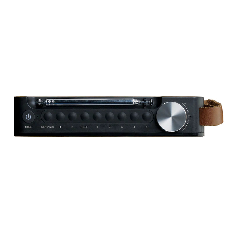Lenco PDR-040 DAB Radio, Bamboo/Black