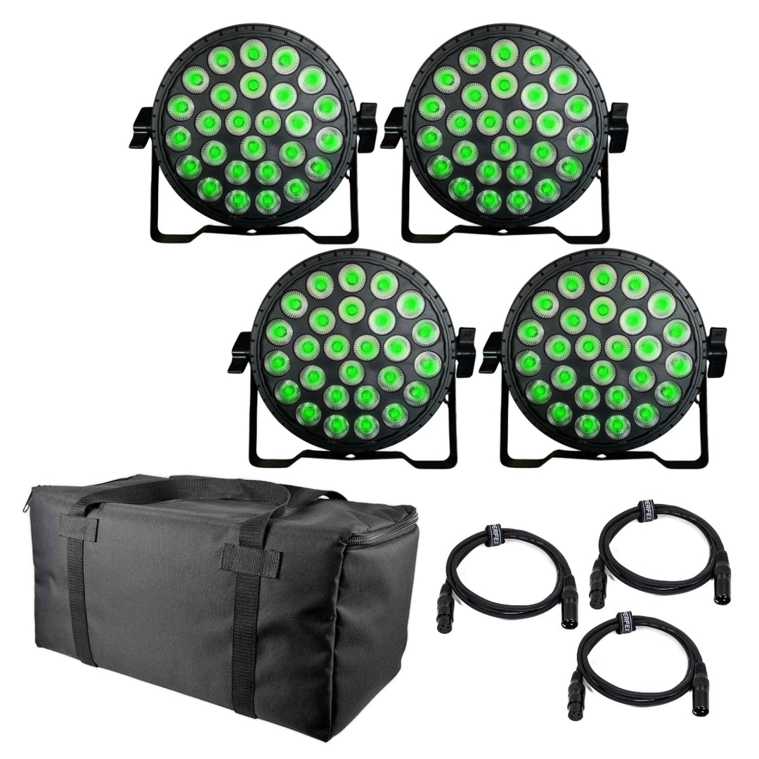 Light4Me Flat Par Bundle Large