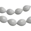 Ballons de Lien pour Guirlandes 8 pcs. (Argent Poussière de Lune, 33cm)