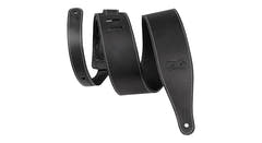 Levys M17BAS sangle de guitare 2 1/2", noire